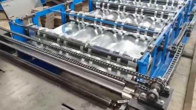 Линия для производства профнастила н60 в Китае заводе