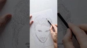 Как нарисовать Аида (Вячеслав Ронжин), портрет карандашом / How to draw Aida, pencil portrait