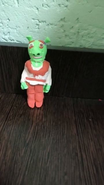 Шрек из мф Шрек, из воздушного пластилина #shots #шрек #ле? смотреть онлайн