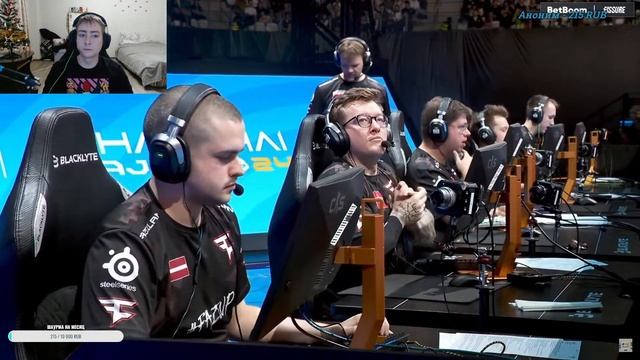 Смотрим PWE CS2 SHANGHAI MAJOR 2024 l Team Spirit vs FaZe Clan
