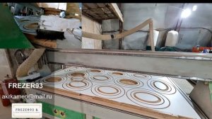 Изготовление (фрезеровка) овальных багетов из МДФ. FREZER