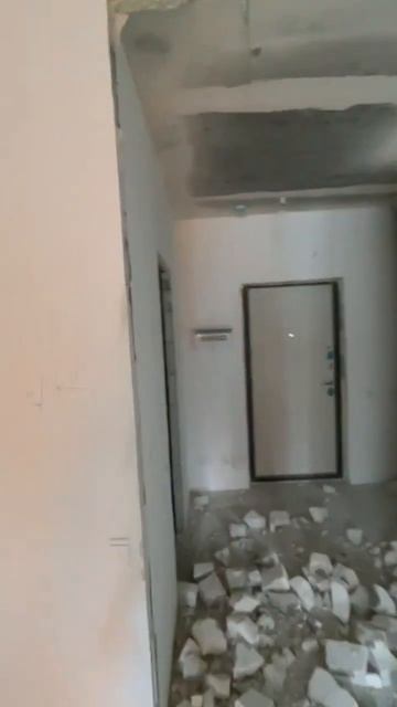 Демонтаж перегородок.