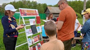 В населенном пункте Октябрина организовали семейный досуг