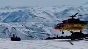 Мужчину с серьезной травмой эвакуировали бортом МСЧ с вулкана Вилючинский на Камчатке