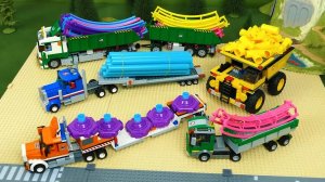 Транспортные средства Lego. Мультики для детей