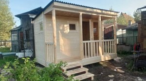 ✅ #ХОЗБЛОК ДЛЯ ДАЧИ 4000х2300мм 🛠БРИГАДА БАХИ🐸