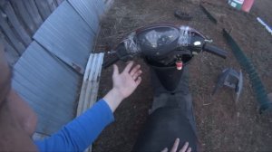 Первый обзор Honda Dio AF-62 от первого лица
