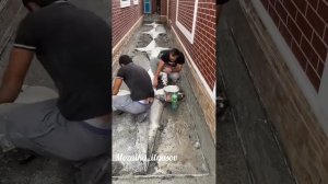 Декоративный пол терраццо