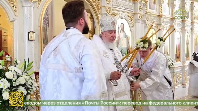 В праздник Вознесения Господня престольное торжество встретили прихожане Вознесенского храма Брянска