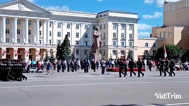 Парад Победы в Смоленске|Поздравление ветеранов и бабушку мою.
