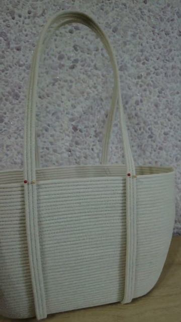 Сумка шоппер с мешком-утяжкой из шнура на машинке смотреть онлайн