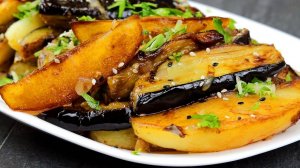 Шикарный Рецепт из Баклажанов с Картофелем! Вкуснее Чем с Мясом! Почему я раньше Так не Готовил?