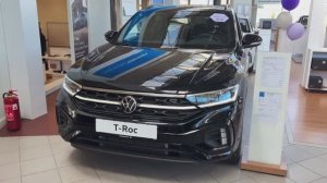 VOLKSWAGEN T ROC R-LINE 2025 обзор