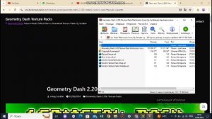 Как скачать текстур пак для Geometry Dash с помощью Geode