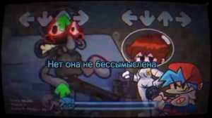 Fnf doomsday ра русском коллаб с @Garfield Sans