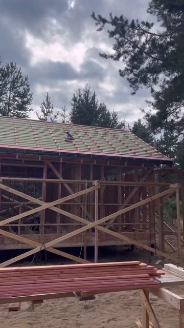 монтаж металлочерепицы #tyhouse #стройка #каркасныйдом #diy смотреть онлайн