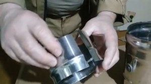 Обрезка и стыковка трубы дымохода из нержавейки