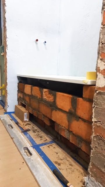 Ниша под ванну из кирпича #ванна #нишаподванной смотреть онлайн