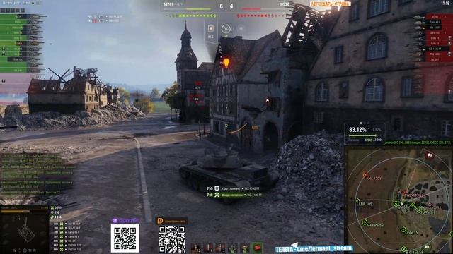[Fermani wot] ** СЕРИЯ - БЕРУ 85% И ПЛАВНО К 90% 3 ОТМЕТКИ НА T110E4 СЕРИЯ #6