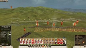 Total War: Rome II. 2080 римлян против 5080 варваров.
