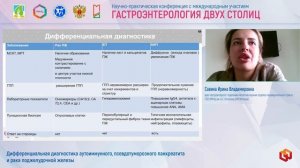 Савина Ирина Владимировна  Дифференциальная диагностика аутоиммунного, псевдотуморозного панкреатита