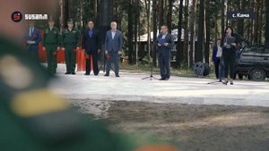 Открытие отреставрированного мемориала в селе Кама