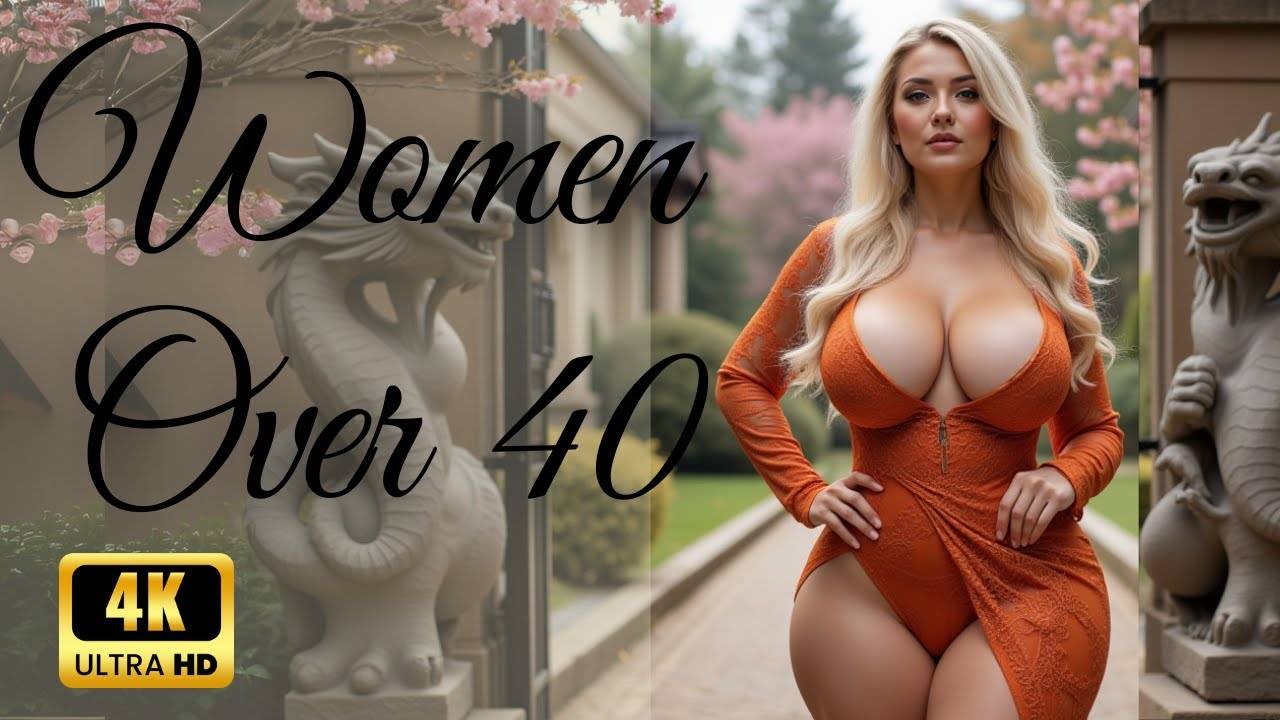 Natural Older Women Over 40  Timeless Allure