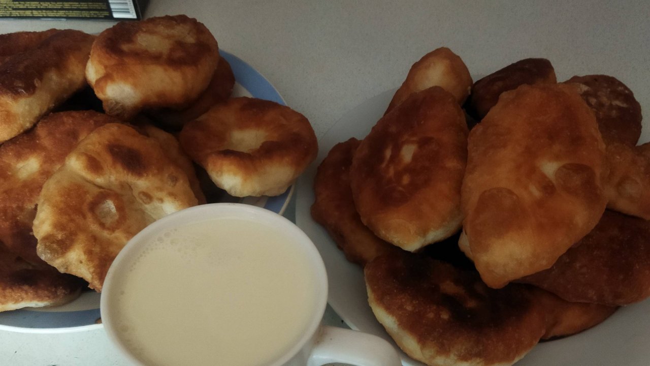 ПИРОЖКИ С КАПУСТОЙ .ЧАСТЬ 2