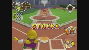 Играю в бейсбол в игре Mario часть 5