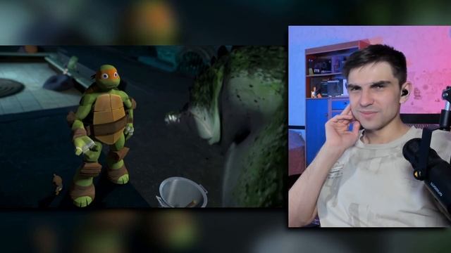 Черепашки-ниндзя 1 сезон 12 серия | Реакция смотреть онлайн