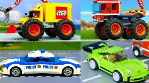 Экспериментальные машинки и грузовики Lego