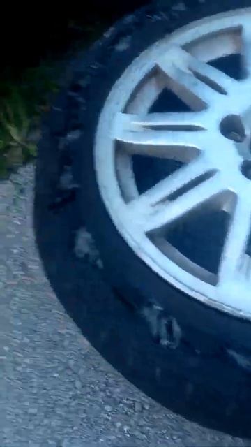 США наехала на бордюр колесо в тряпочку меняю колесо смотреть онлайн