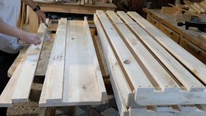 Стеллаж для магазина из дерева своими руками. Полки дл