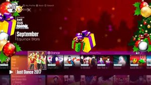 Just Dance 2017 PC - Новогоднее меню