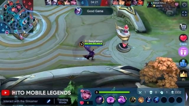 BEST PLAY Alice Wizardry Teacher - Top 1 Global Alice by SҽxყCяσωη - HITO MOBILE LEGENDS смотреть онлайн