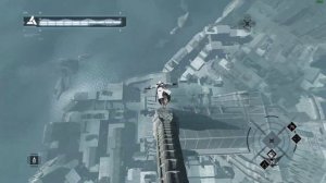Прыжок с самого высокого здания в Assassin's Creed 1