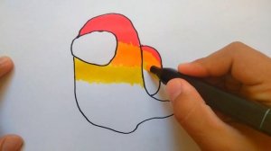 как нарисовать амонгас. how to drawing amongus.#drawing #amongus #рисова?