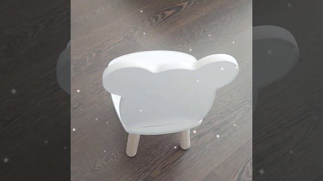 Стульчик детский из лдсп с мягкой кромкой и ножками из смотреть онлайн