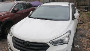 Hyundai Santa Fe замена ветрового стекла
