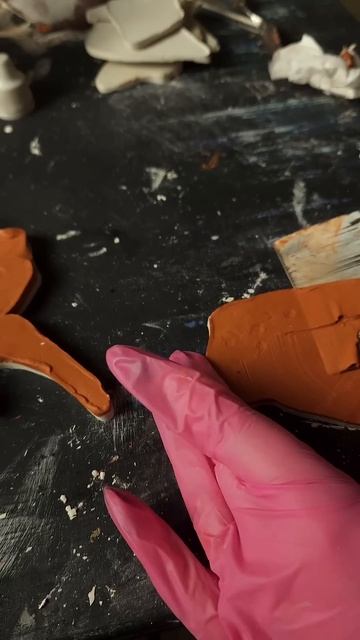 Объёмные элементы для картины из гипса часть вторая смотреть онлайн