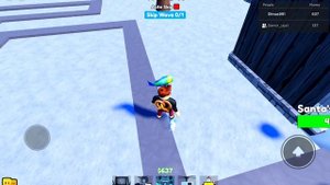 играем с лучшим другом Дамиром в новогодний ивент #roblox