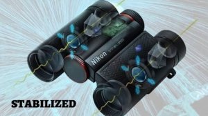 Бинокль Nikon 10x25 STABILIZED.