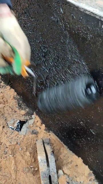 Гидроизоляция фундамента/ Строительство #стройка #diy #c смотреть онлайн