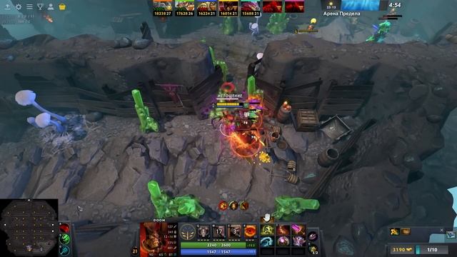 DOOM в РУКУ С БРОШКОЙ / WORLD OF DOTA / Дота 2 смотреть онлайн