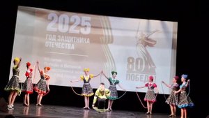 Хореографический ансамбль «Искорка»; танец «Чудо - скакалка»; руководитель - Синёва Наталья Владимир