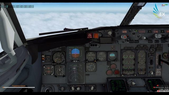 UWGG (СТРИГИНО) - UWWW (КУРУМОЧ) | B737-300SF IXEG | X-PLANE 11.35 смотреть онлайн