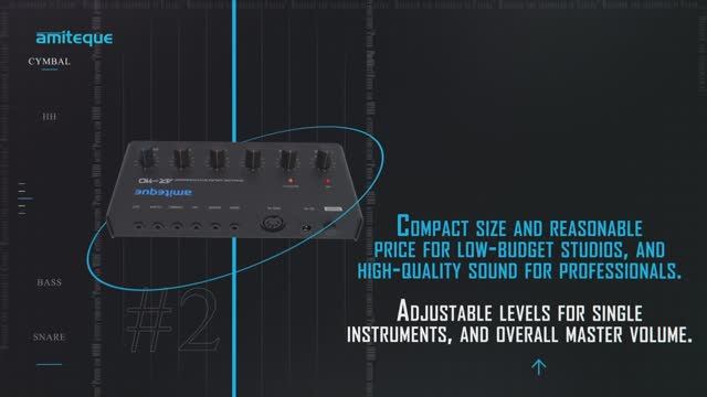 Amiteque Electronics AR-110: Analog Drum Synthesizer