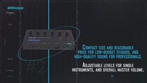 Amiteque Electronics AR-110: Analog Drum Synthesizer