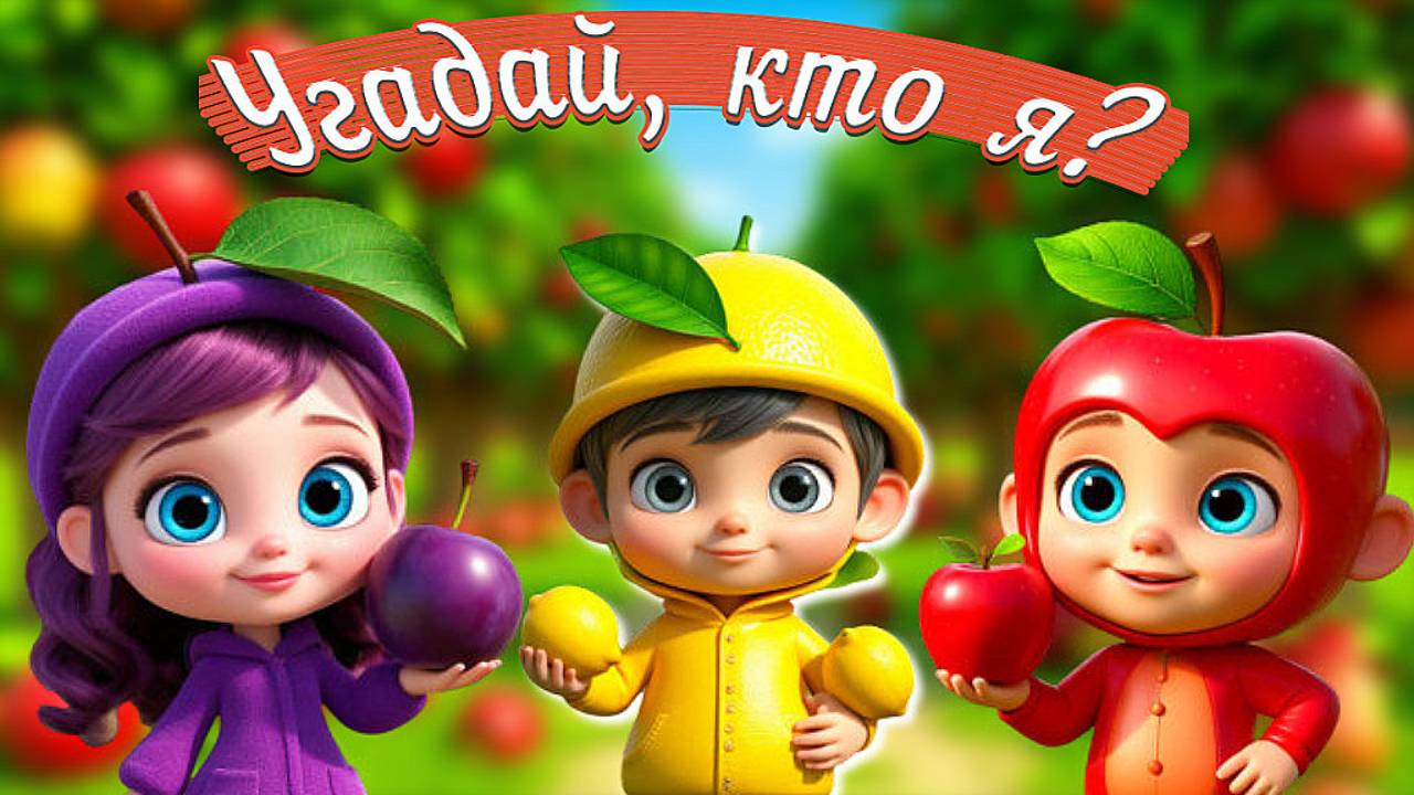 Угадай, кто я?  + Весёлый Мультик и Песенки для Детей и Малышей