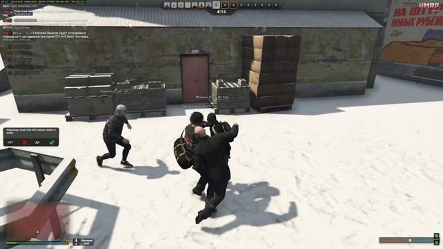 ММА бои в ГТА5 РП на сервере Арбат смотреть онлайн